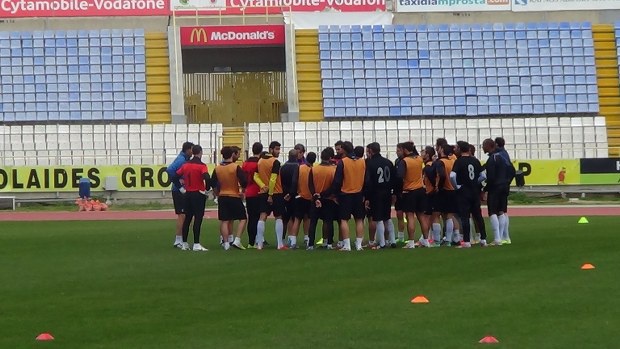 Πρωινή προπόνηση (ολοκληρώθηκε η προετοιμασία για Οθέλλο)