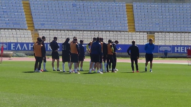 Πρωινή προπόνηση (ολοκληρώθηκε η προετοιμασία για Εθνικό)