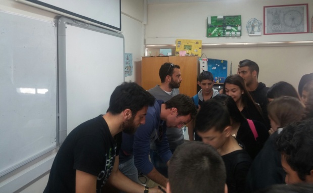 Επίσκεψη στο Γυμνάσιο Φανερωμένης