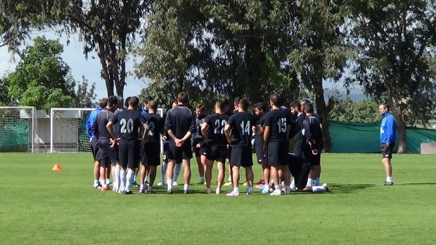 Πρωινή προπόνηση προτελευταία πριν το ΑΠΟΕΛ)