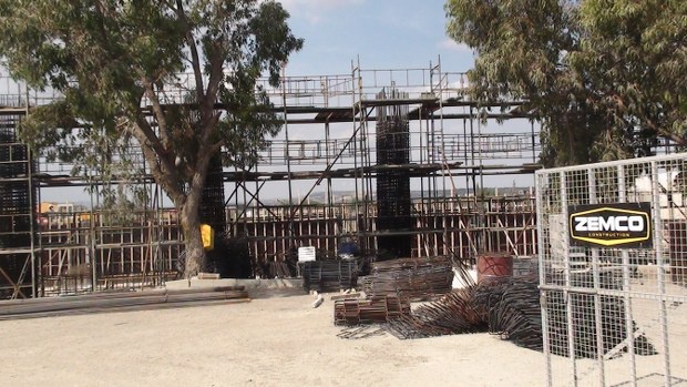 Νέες εικόνες με τις εργασίες για το γήπεδο Νέες εικόνες με τις εργασίες για το γήπεδο
