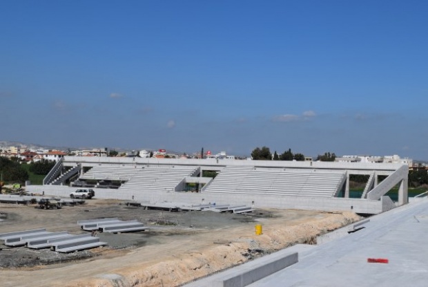 Νέες εικόνες με τις εργασίες για το γήπεδο Νέες εικόνες με τις εργασίες για το γήπεδο