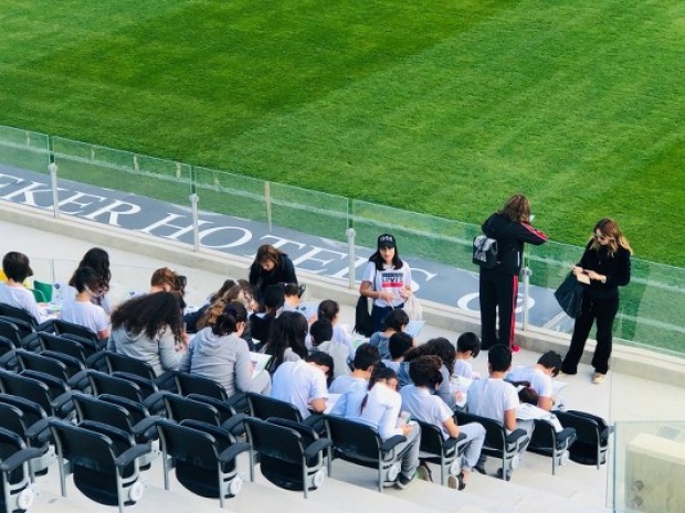 Ξενάγηση στην ARENA για το Δημοτικό Σχολείο Ορόκλινης