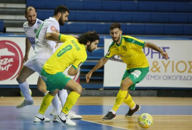 AEK FUTSAL: Ανταγωνιστική εικόνα και ήττα στο τέλος