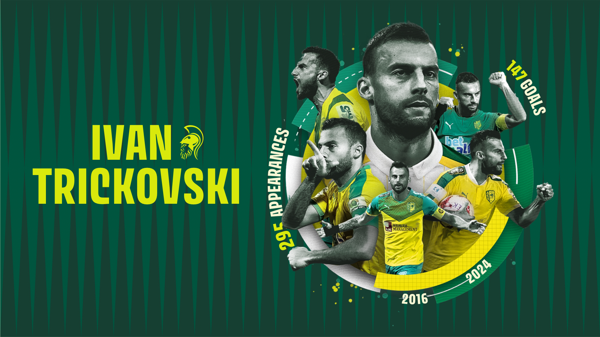 Τιμητική βράβευση σε Ivan Trickovski  