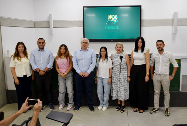 Δημοσιογραφική διάσκεψη για την παρουσίαση του κοινωνικού προγράμματος 