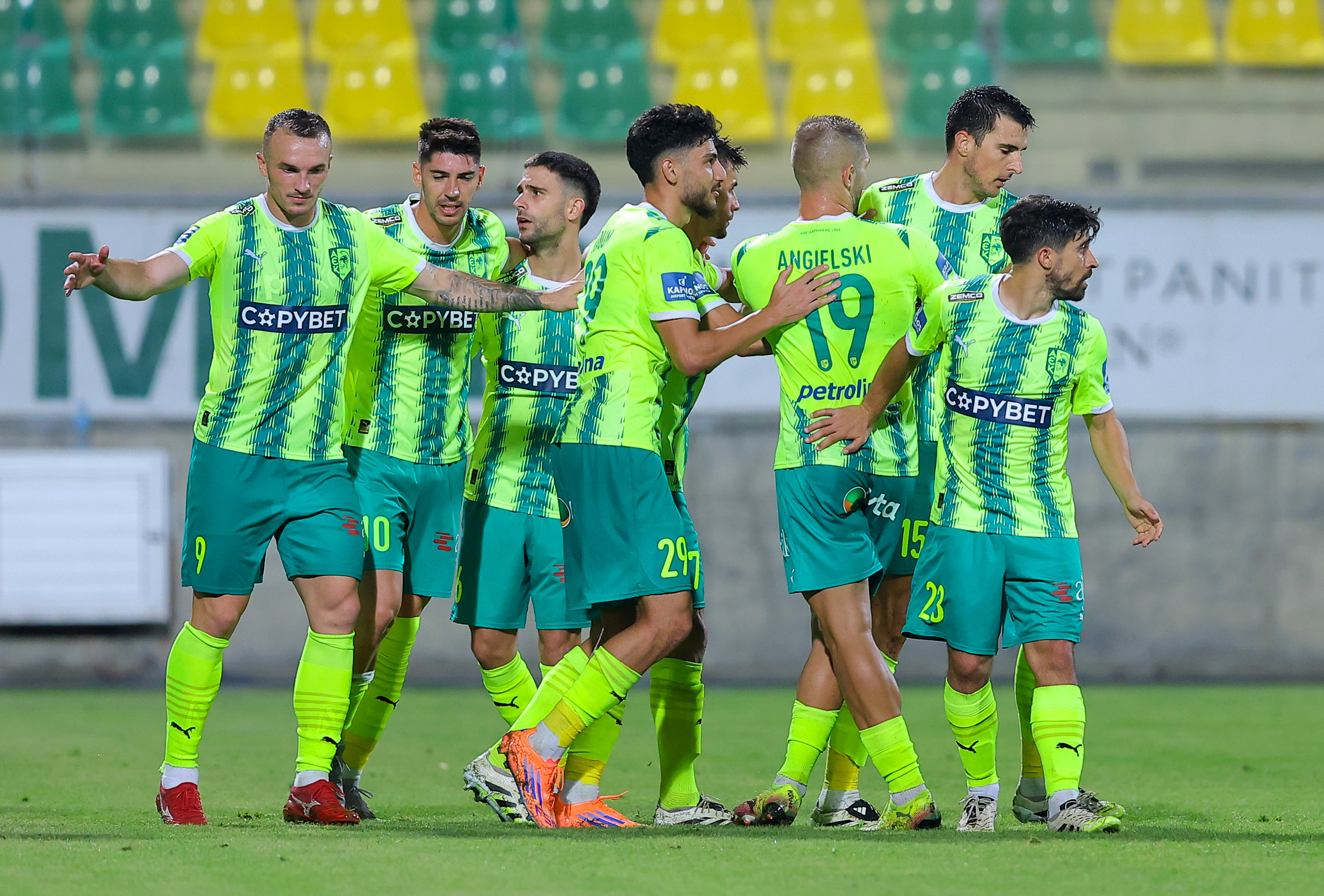 ΑΕΚ-Ομόνοια Αραδίππου 1-0 