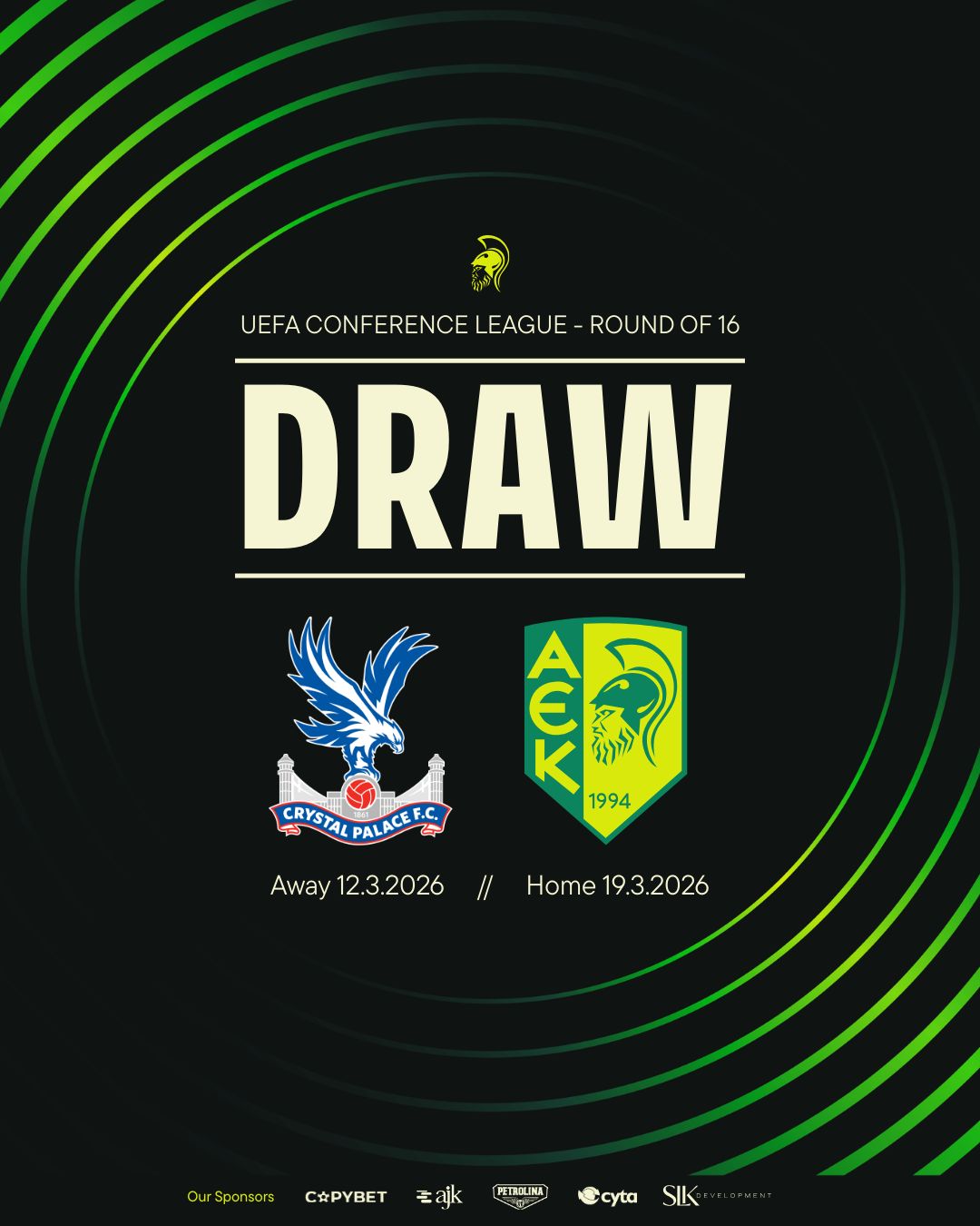 Οι ώρες των αναμετρήσεων με την Crystal Palace 