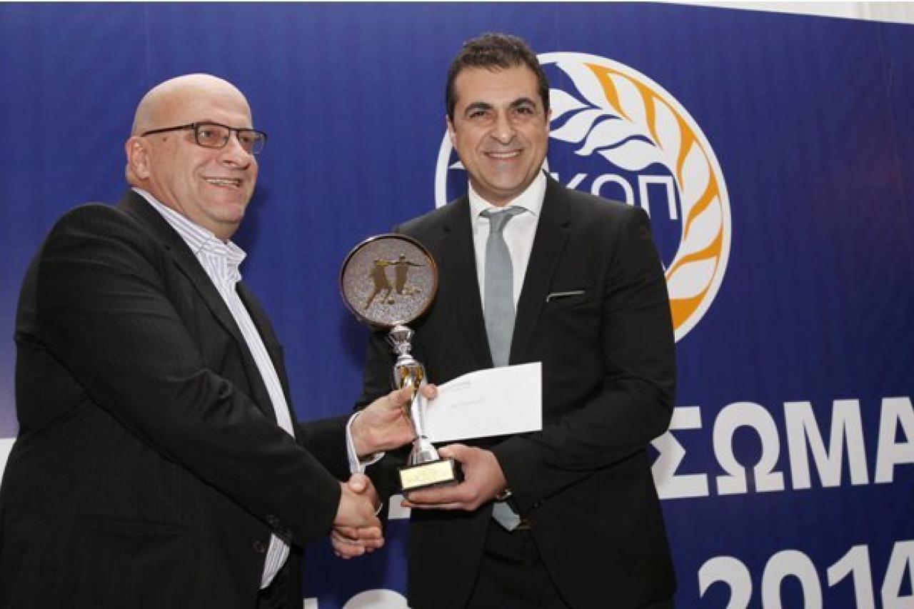 Βραβεύτηκε για το ήθος η ομάδα μας