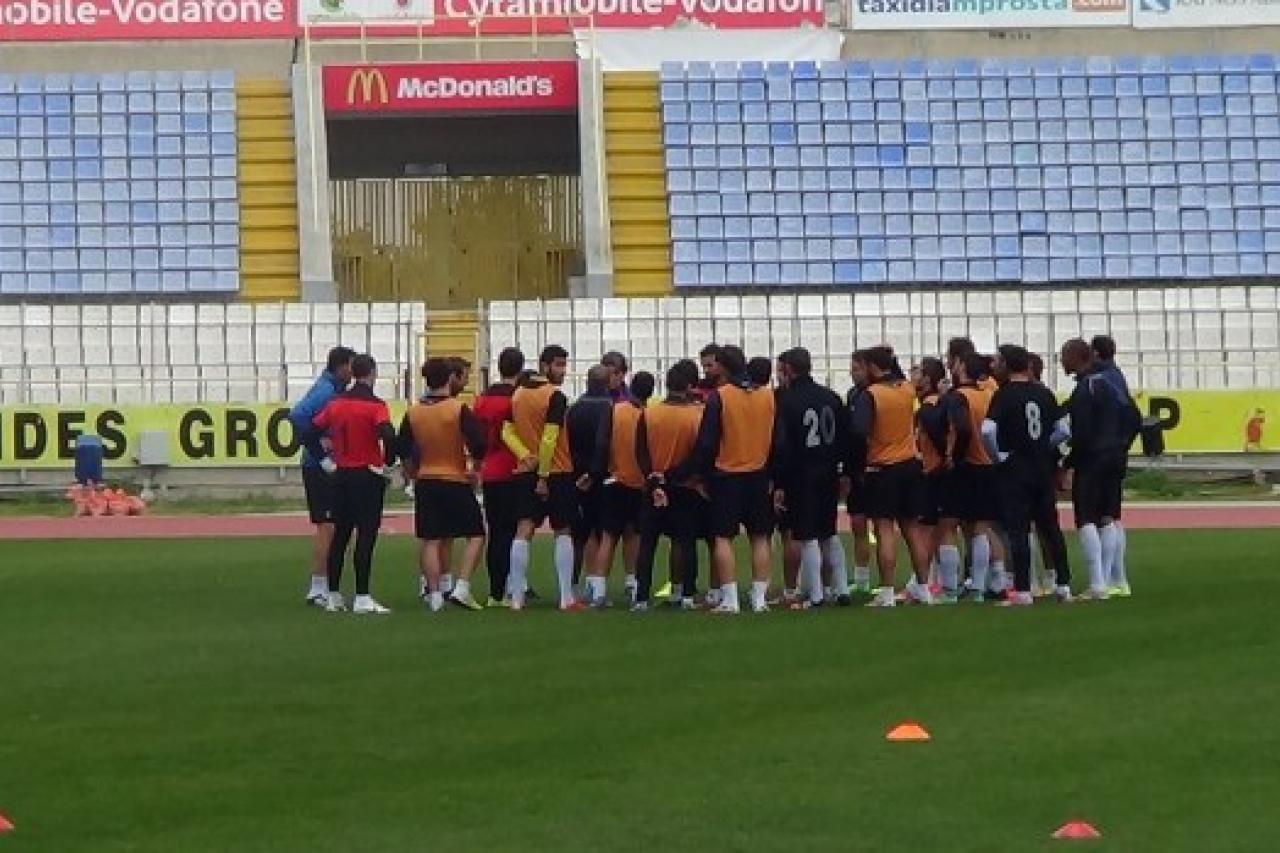 Πρωινή προπόνηση (ολοκληρώθηκε η προετοιμασία για Οθέλλο)