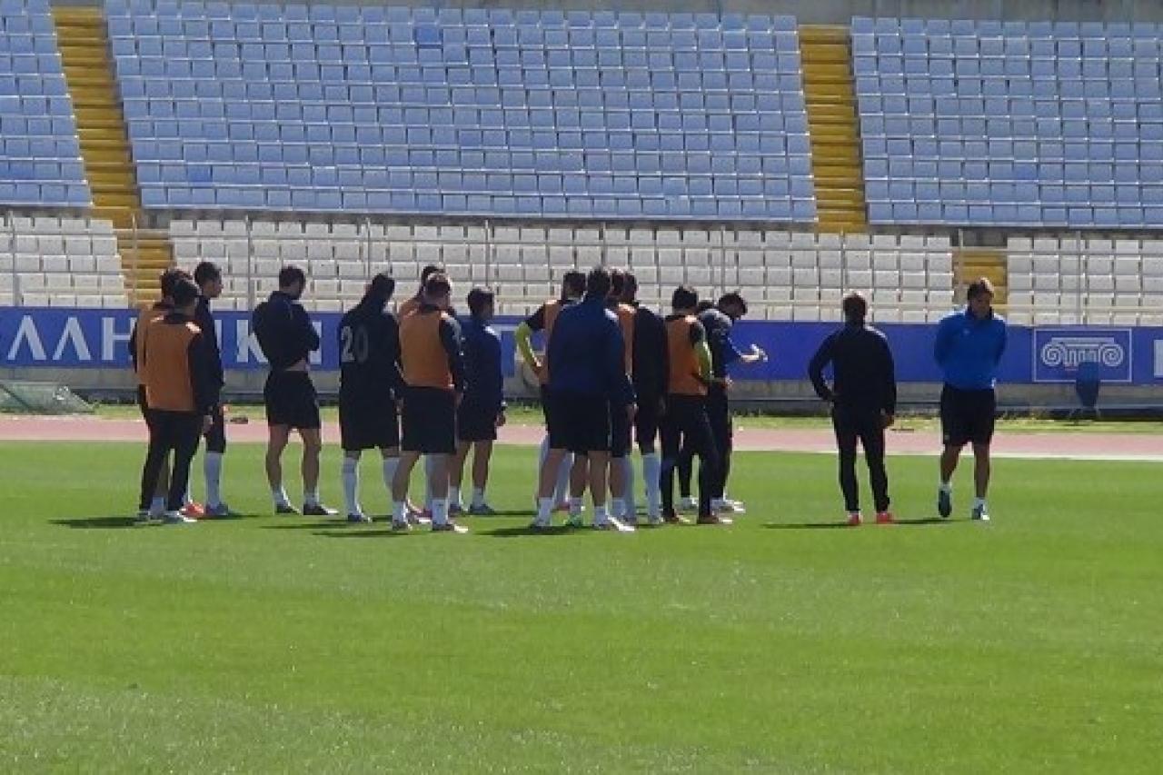 Πρωινή προπόνηση (ολοκληρώθηκε η προετοιμασία για Εθνικό)