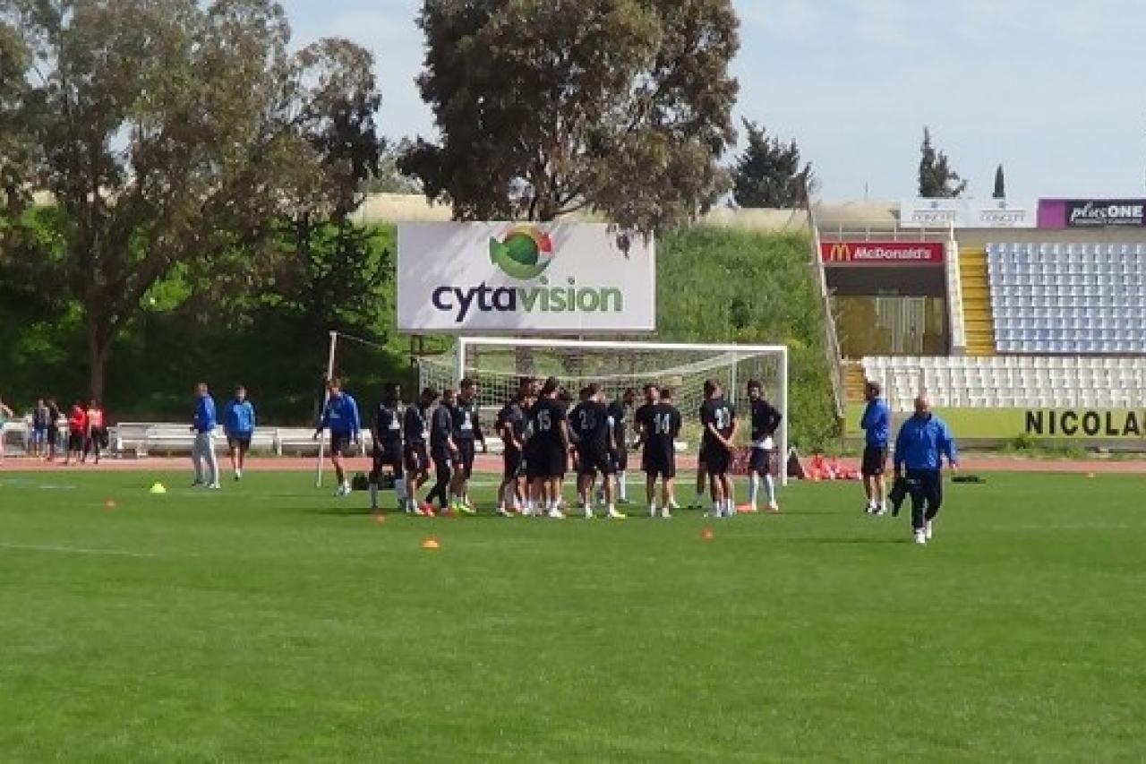 Πρωινή προπόνηση (Ολοκληρώθηκε η προετοιμασία για Ομόνοια)