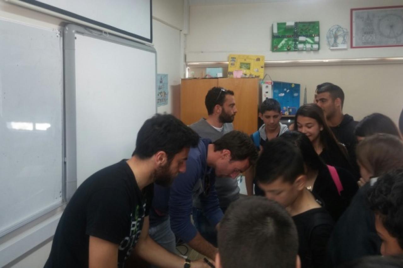 Επίσκεψη στο Γυμνάσιο Φανερωμένης
