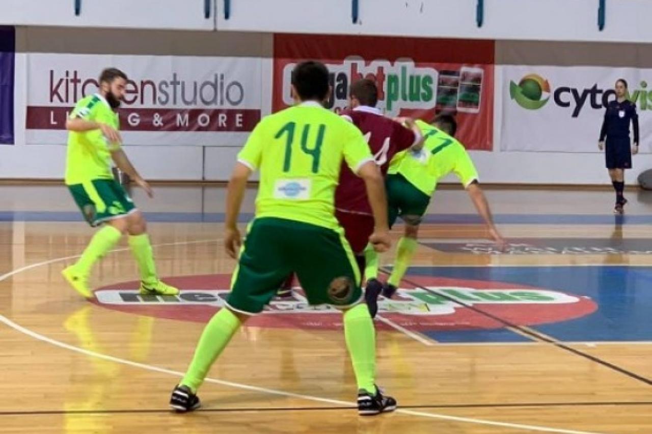 AEK FUTSAL: Ξεπέρασε με άνεση το εμπόδιο της Αθηαίνου