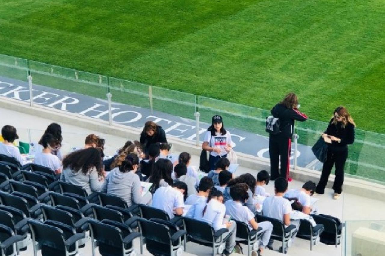 Ξενάγηση στην ARENA για το Δημοτικό Σχολείο Ορόκλινης