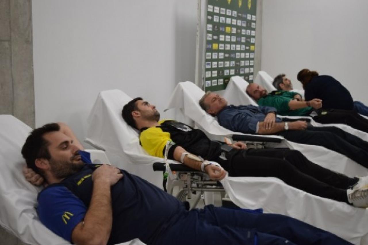 Ολοκληρώθηκε η καθιερωμένη αιμοδοσία στο AEK ARENA