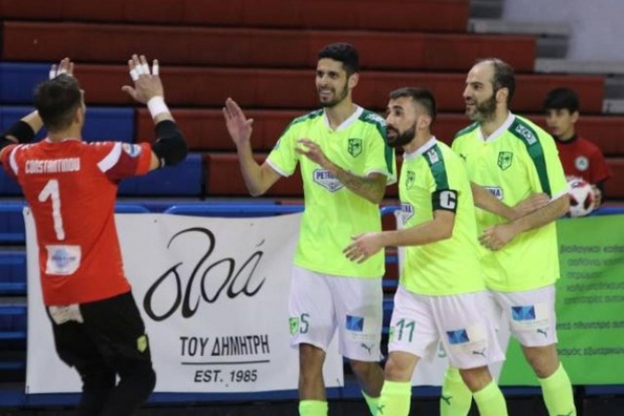 AEK FUTSAL: Πέρασε νικηφόρα από την έδρα του Αραράτ