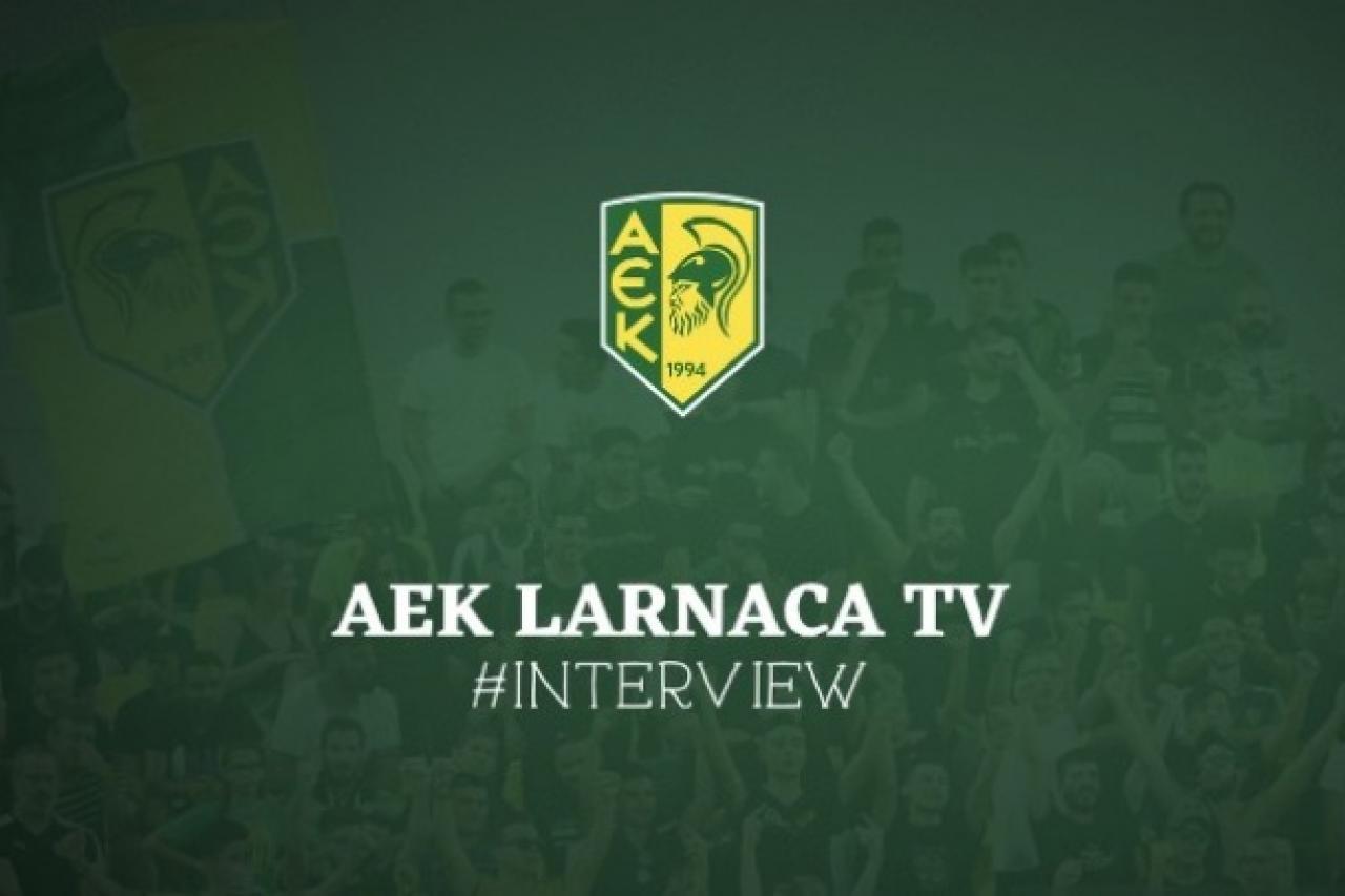 O Hector Martinez Torres στο AEK LARNACA TV!
